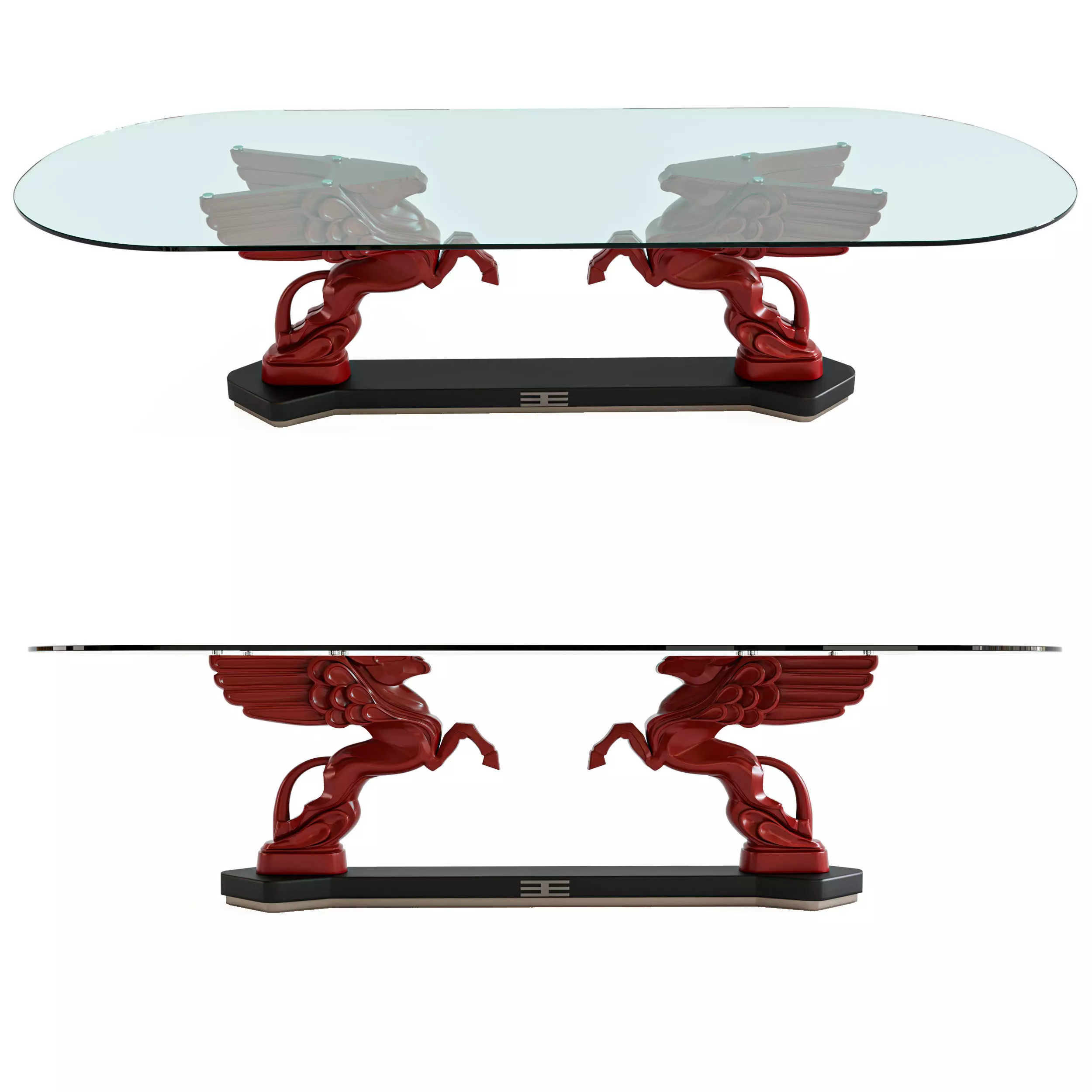 Dining table MYTHOS by Etro 3D model_0