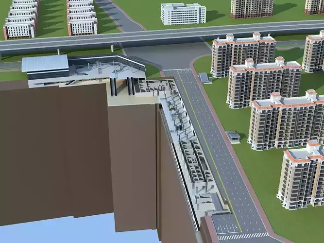 Section of Subway Station 2