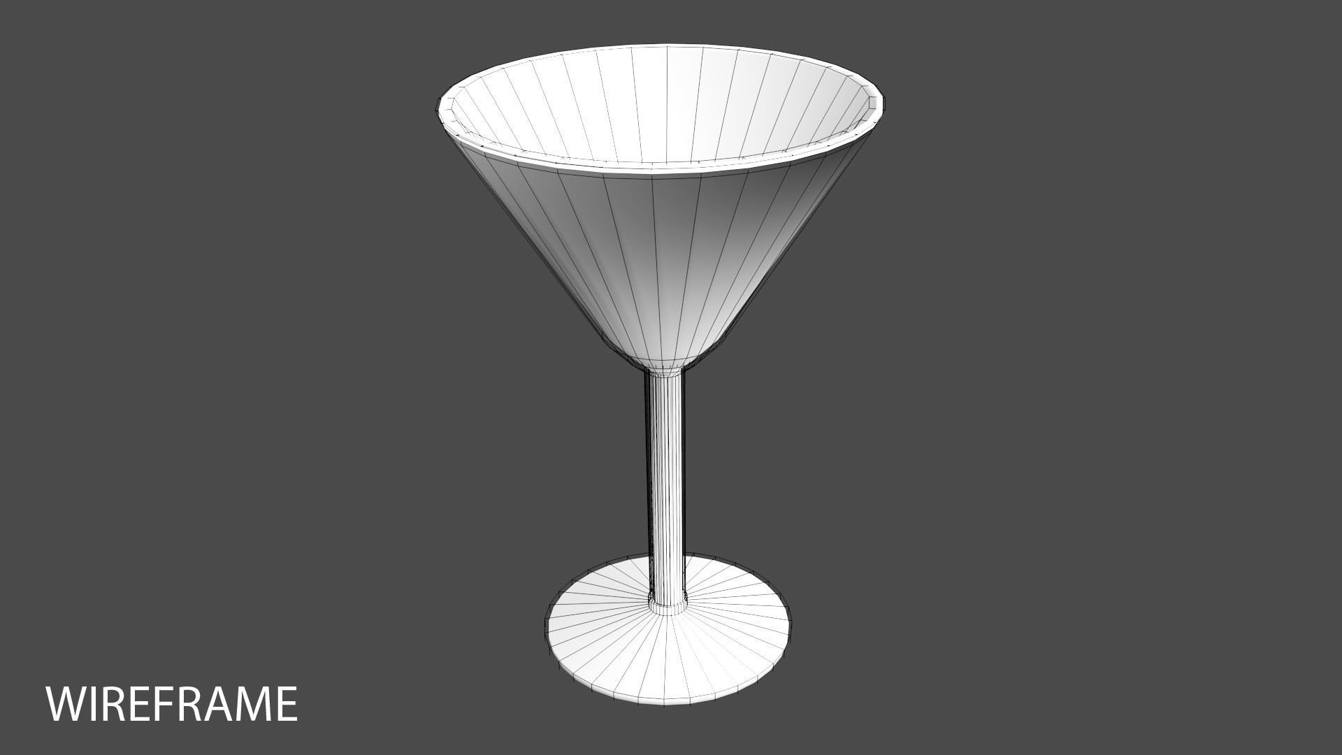 Drinking Glass - Cocktail 3D model_3