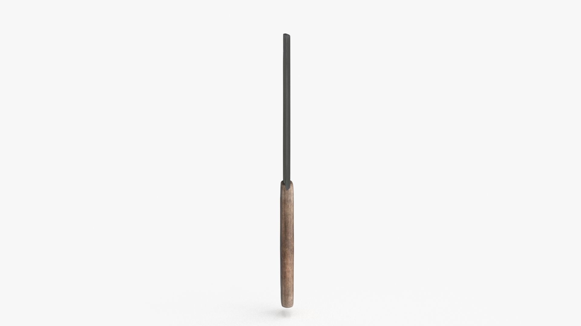 Meat Cleaver Low-poly 3D model_6