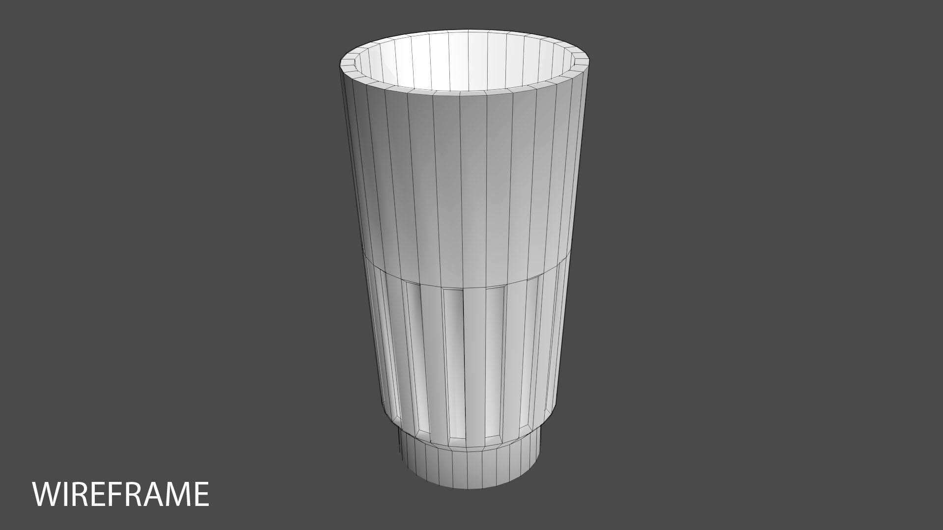 Drinking Glass - Cooler 3D model_3