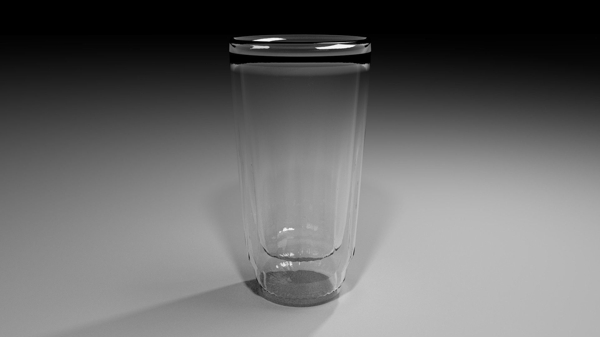 Drinking Glass - Cooler 3D model_1