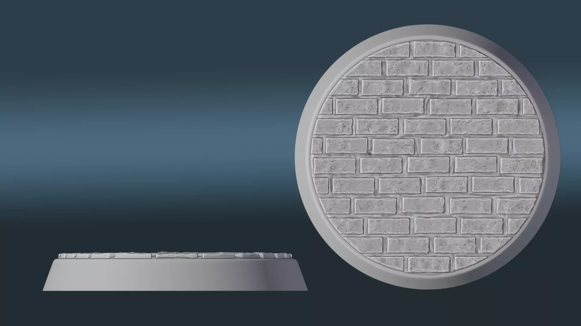 Round Base Free 3D print model