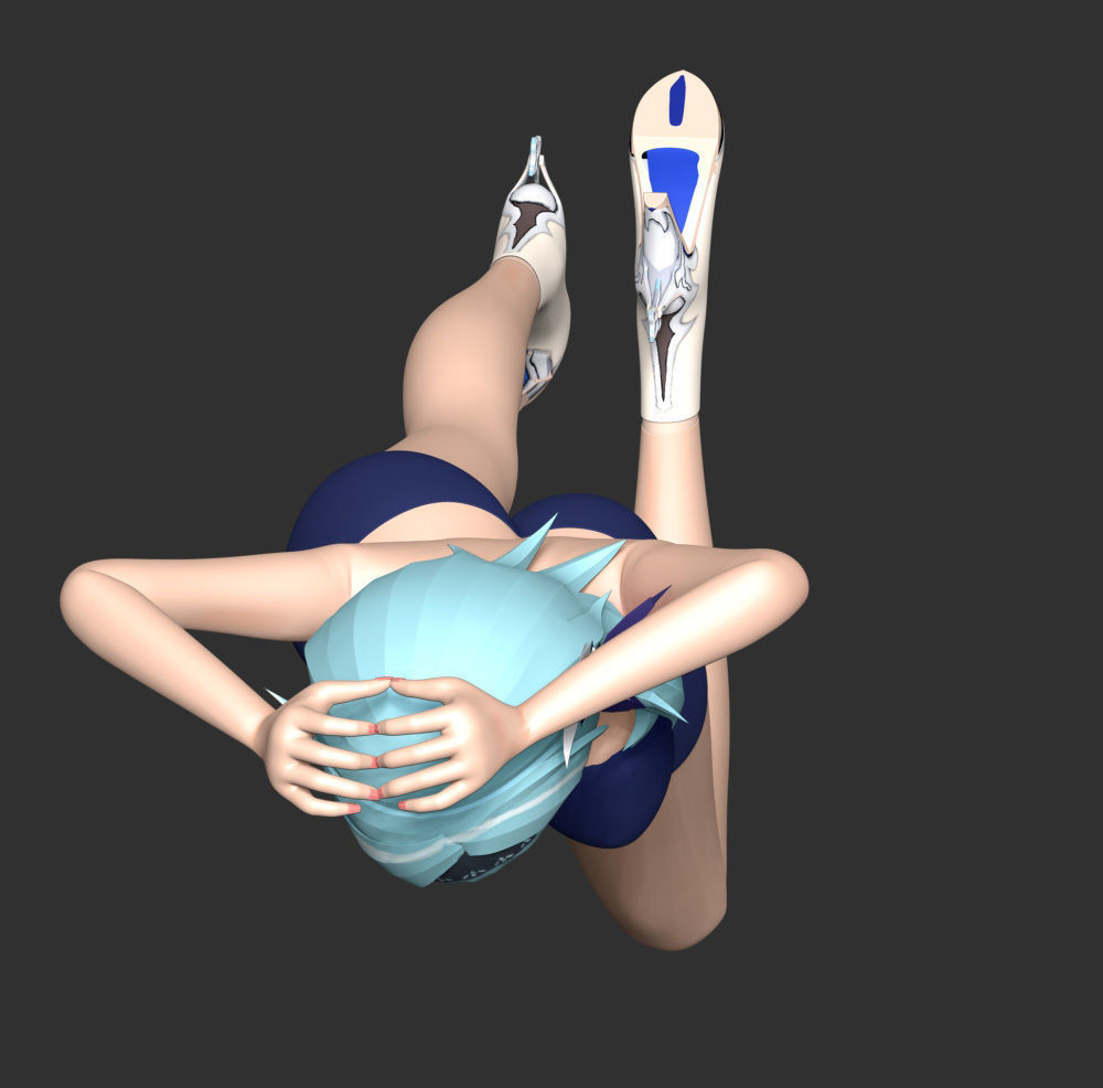 Eula - Genshin Impact 3D print model_6