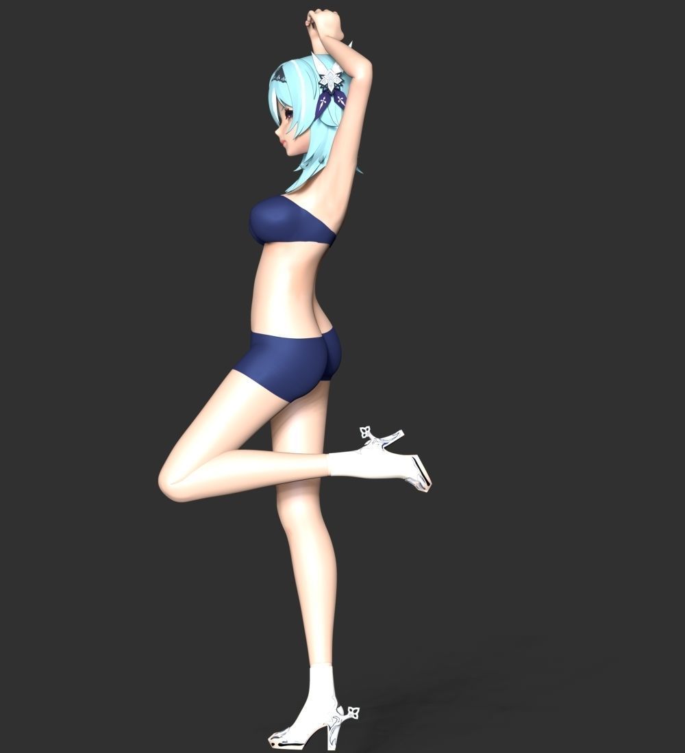 Eula - Genshin Impact 3D print model_14
