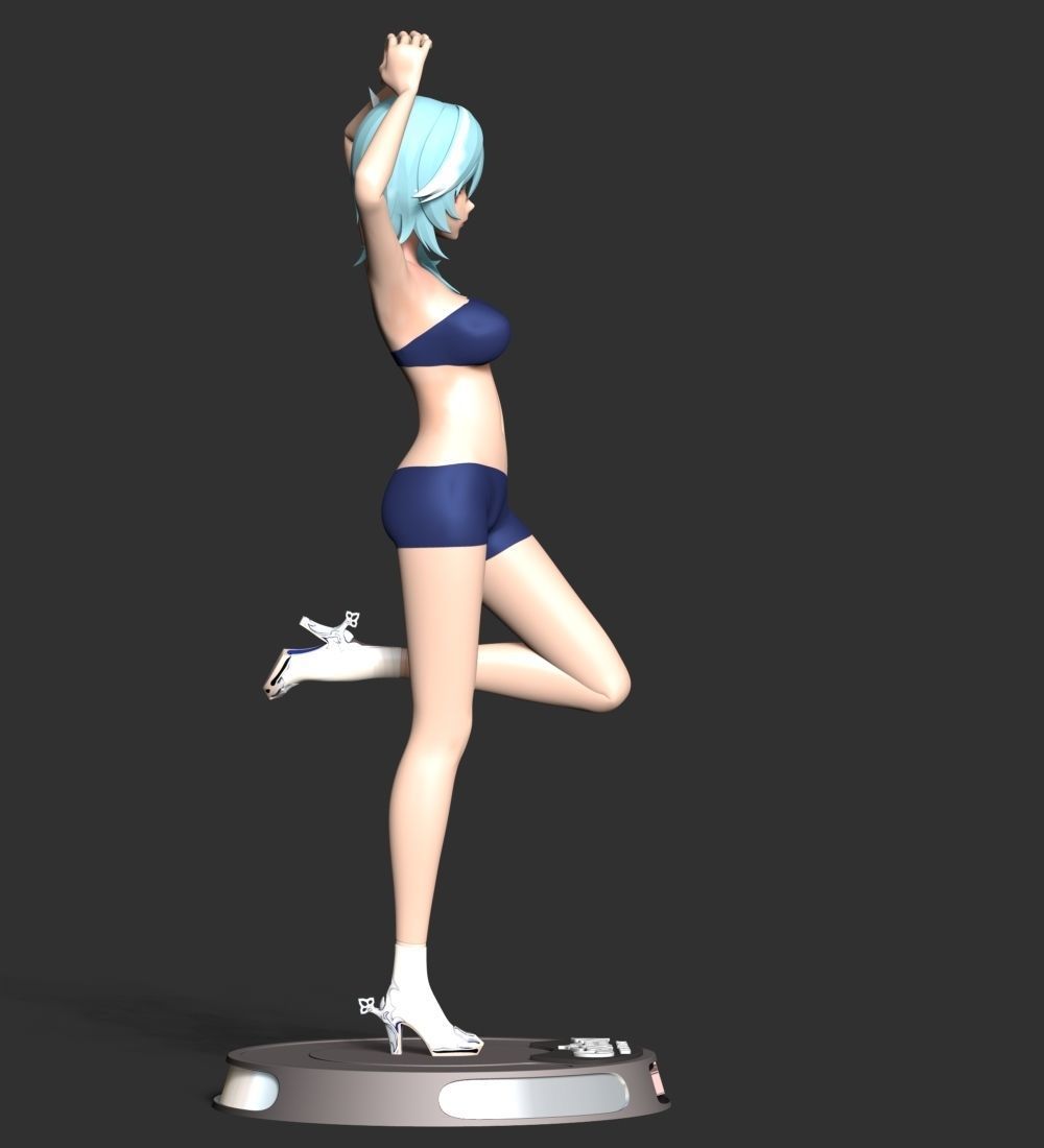 Eula - Genshin Impact 3D print model_11