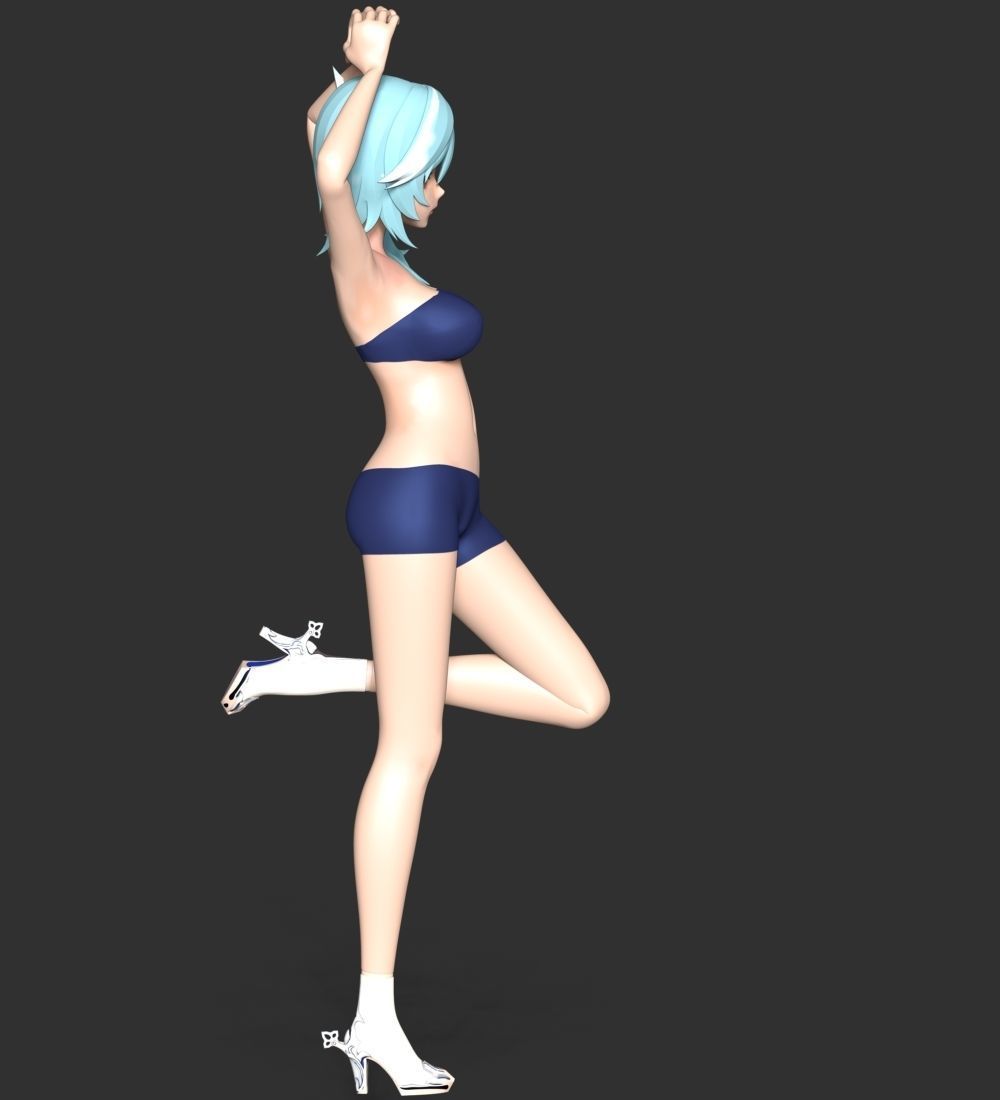 Eula - Genshin Impact 3D print model_17