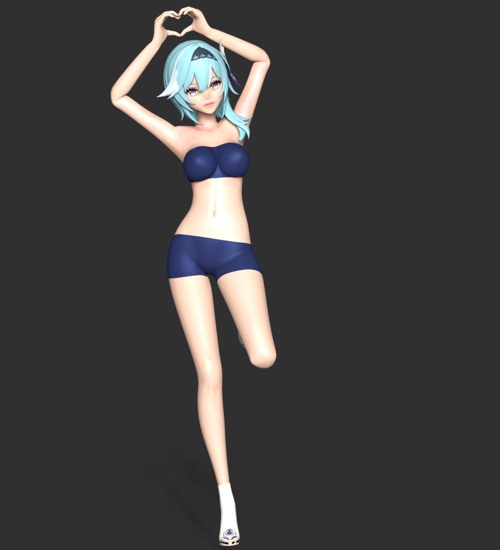 Eula - Genshin Impact 3D print model_16