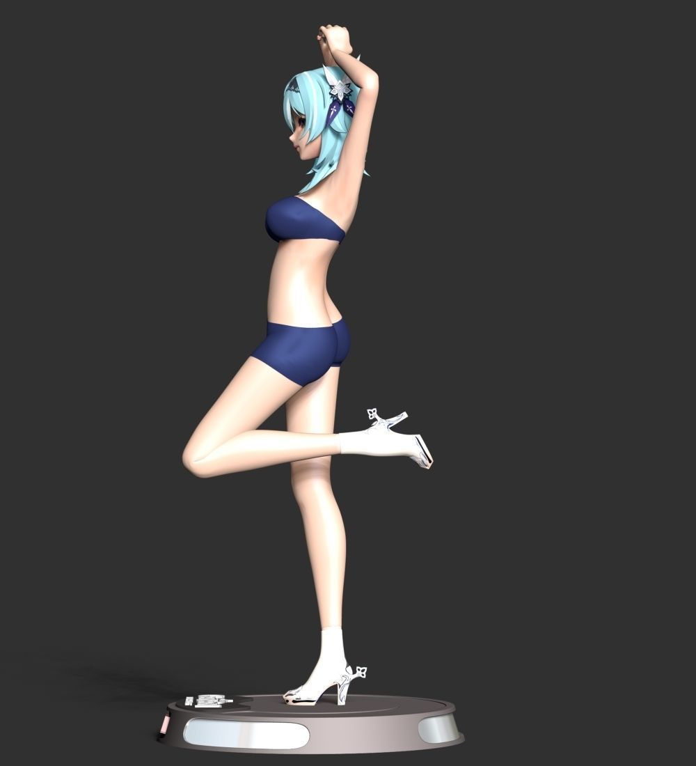 Eula - Genshin Impact 3D print model_10