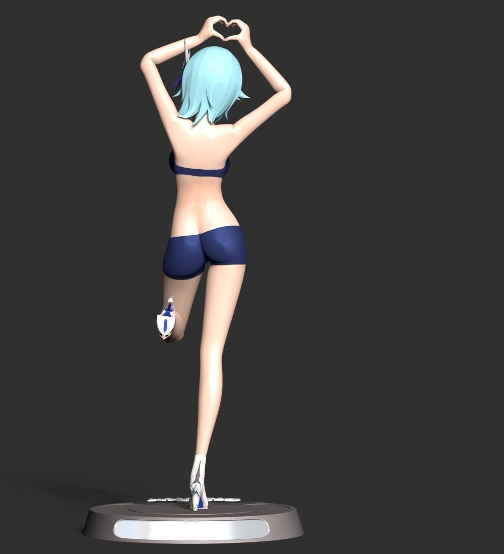 Eula - Genshin Impact 3D print model_12