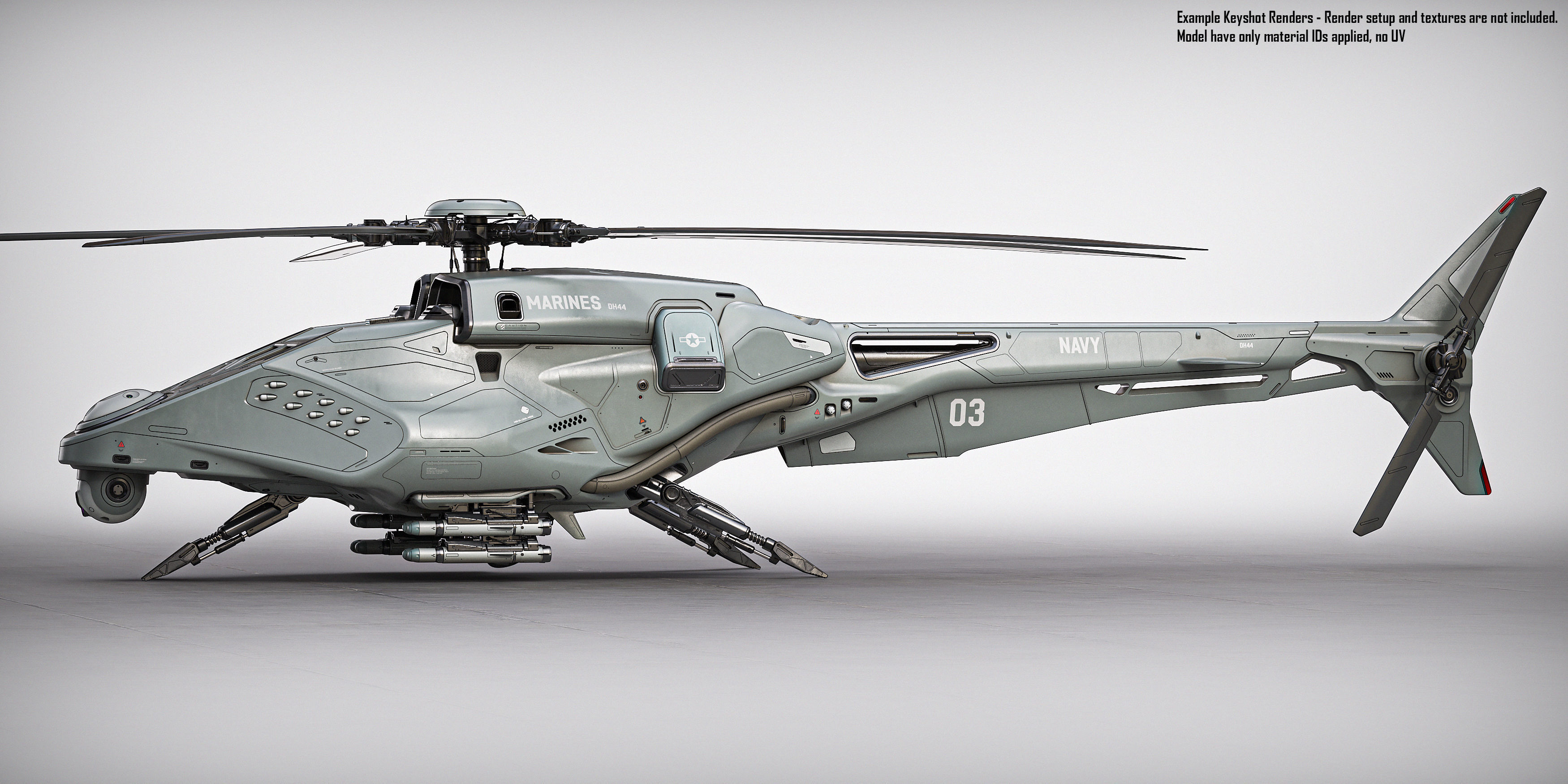 Drone Helicopter 3D model CGTrader