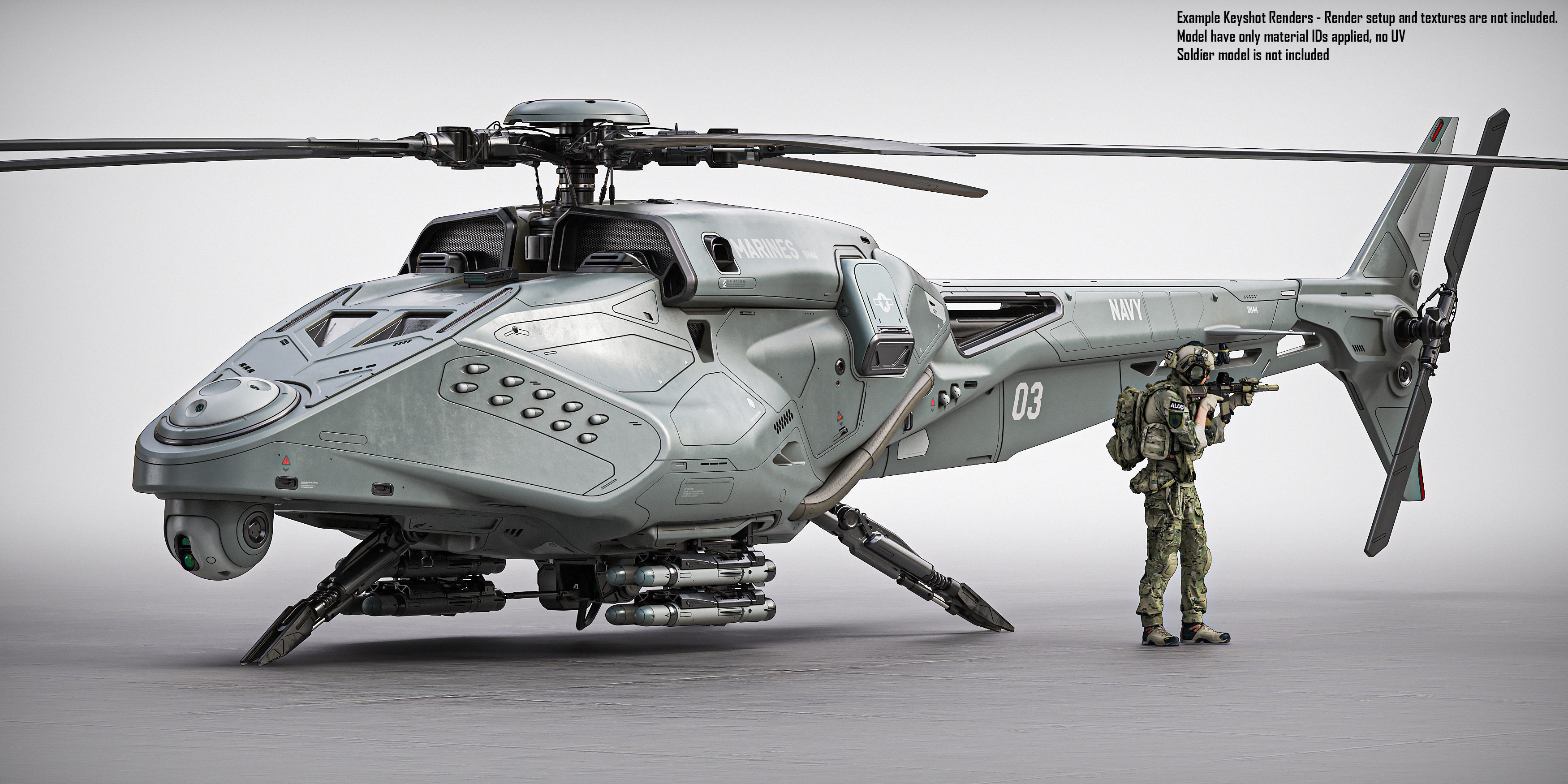 Drone Helicopter 3D model CGTrader