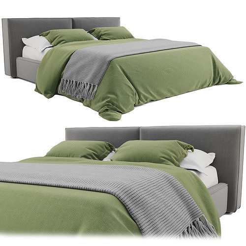 Bed Lorensa Sophie Decor 3D model