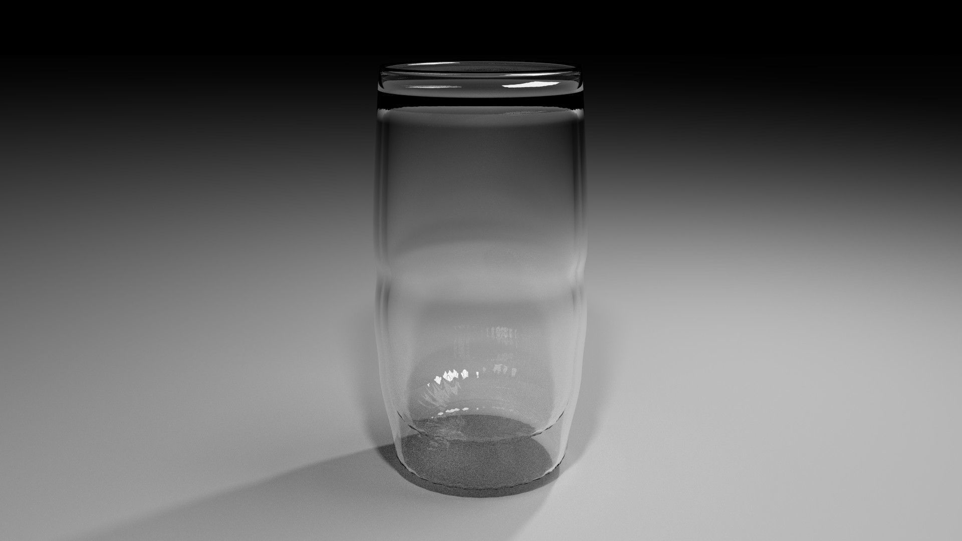 Drinking Glass - Ice Tea 3D model_1