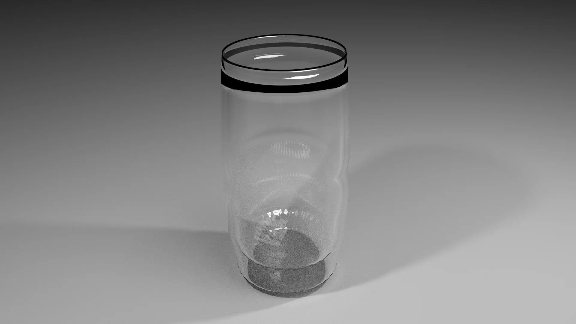Drinking Glass - Ice Tea 3D model_0