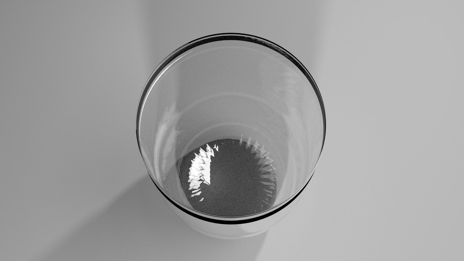 Drinking Glass - Ice Tea 3D model_2