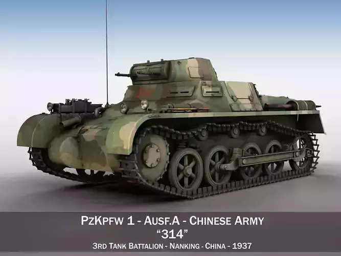 Panzer 1 - PzKpfw 1 - Ausf A - China