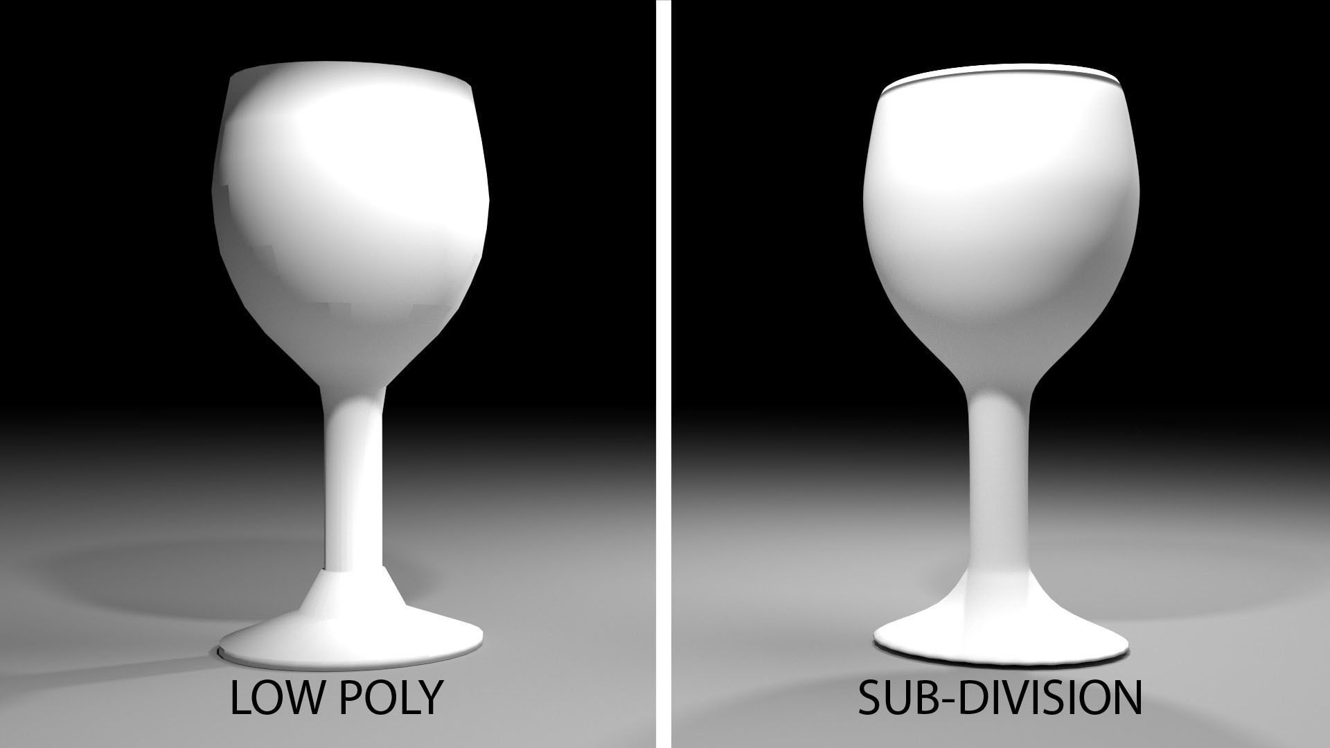 Drinking Glass - Sherry 3D model_4