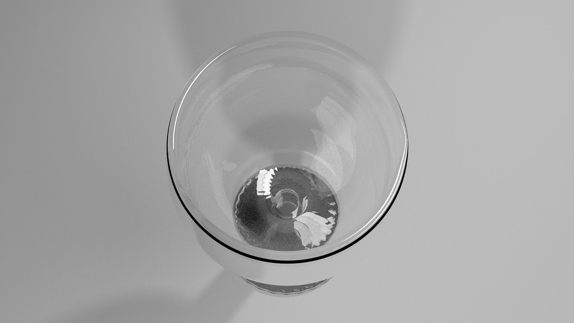 Drinking Glass - Sherry 3D model_2