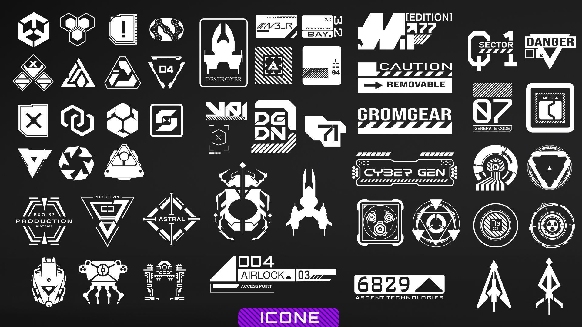 150 SCI-FI DECAL VOL01 Texture_3