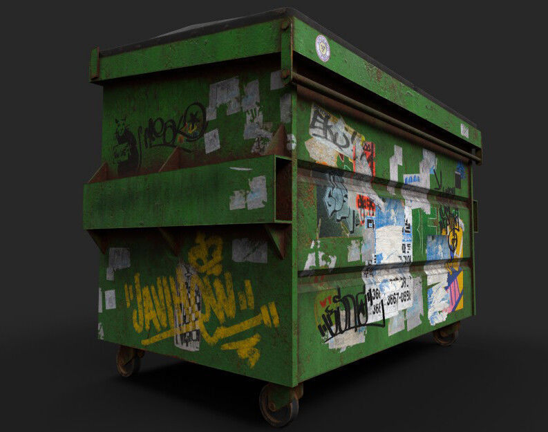 DUMPSTER 3D model_1