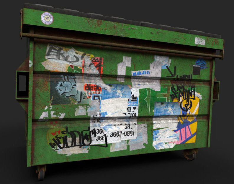 DUMPSTER 3D model_9