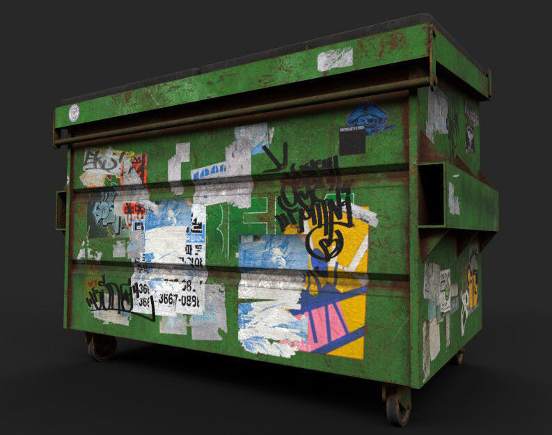 DUMPSTER 3D model_2
