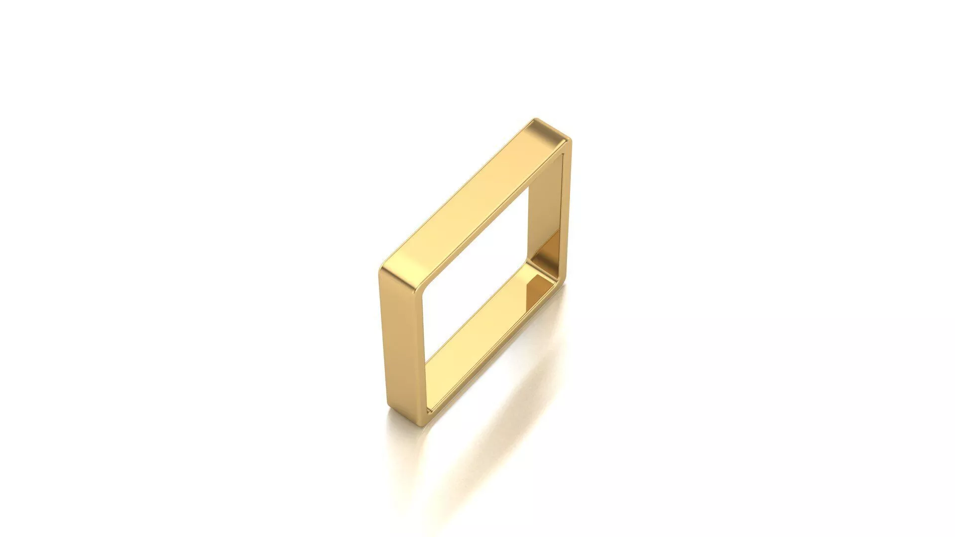 Anel quadrado 3D print model
