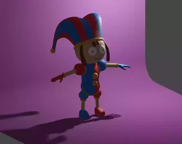 POMNI CIRCUS  Character 3D