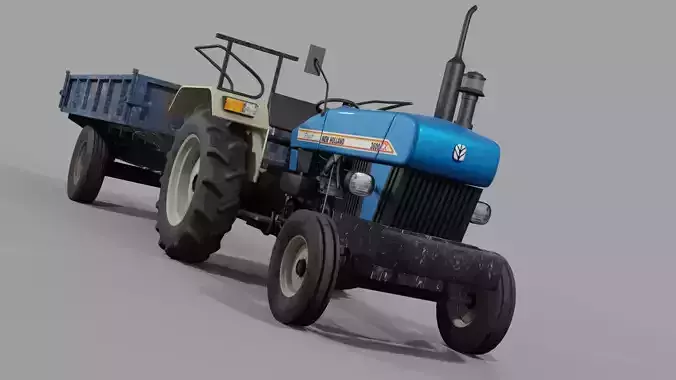 Holland Tractor 3D model