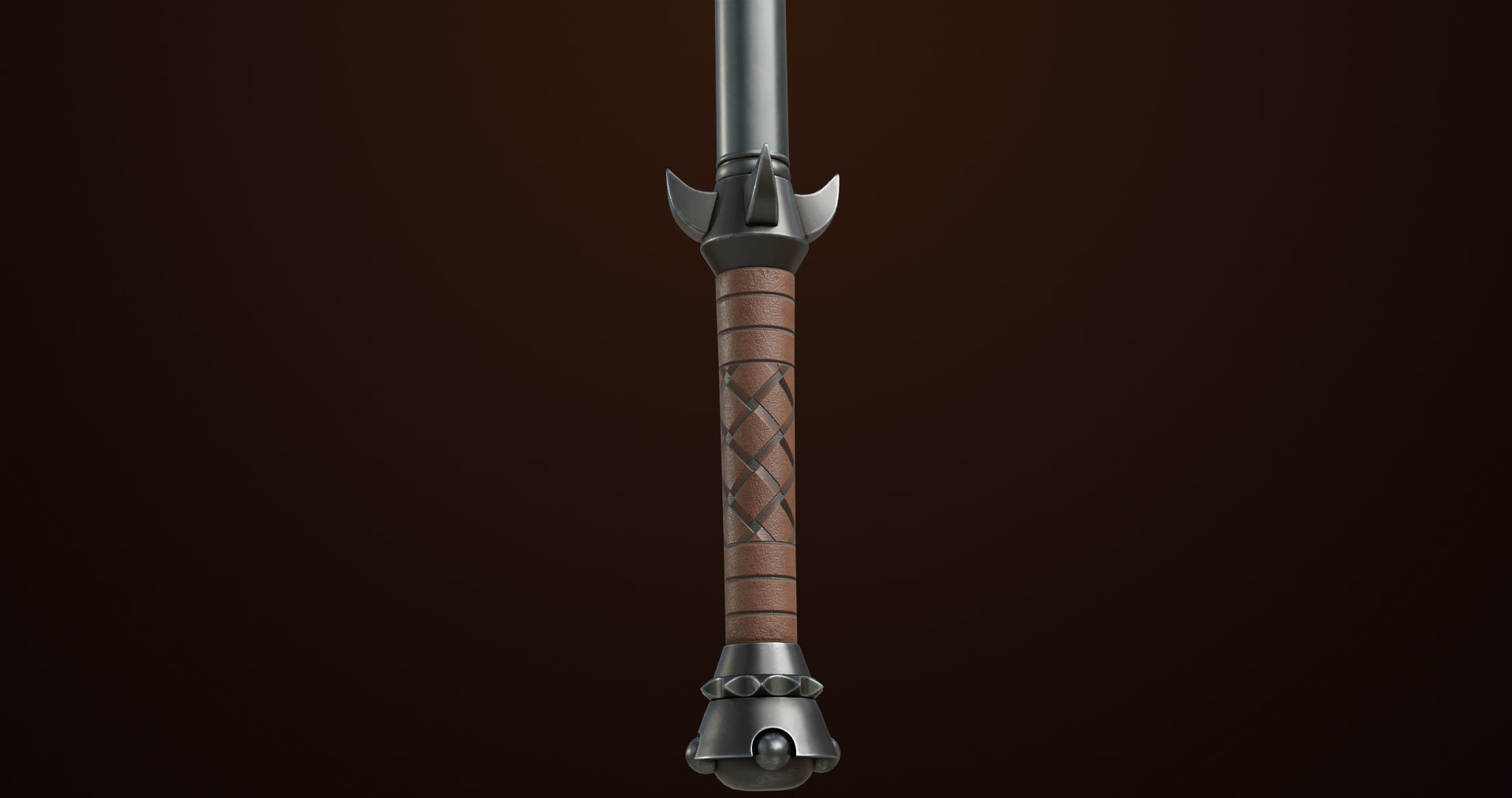 Battle Axe 03 All PBR Unity UE Textures Included Low-poly 3D model_12