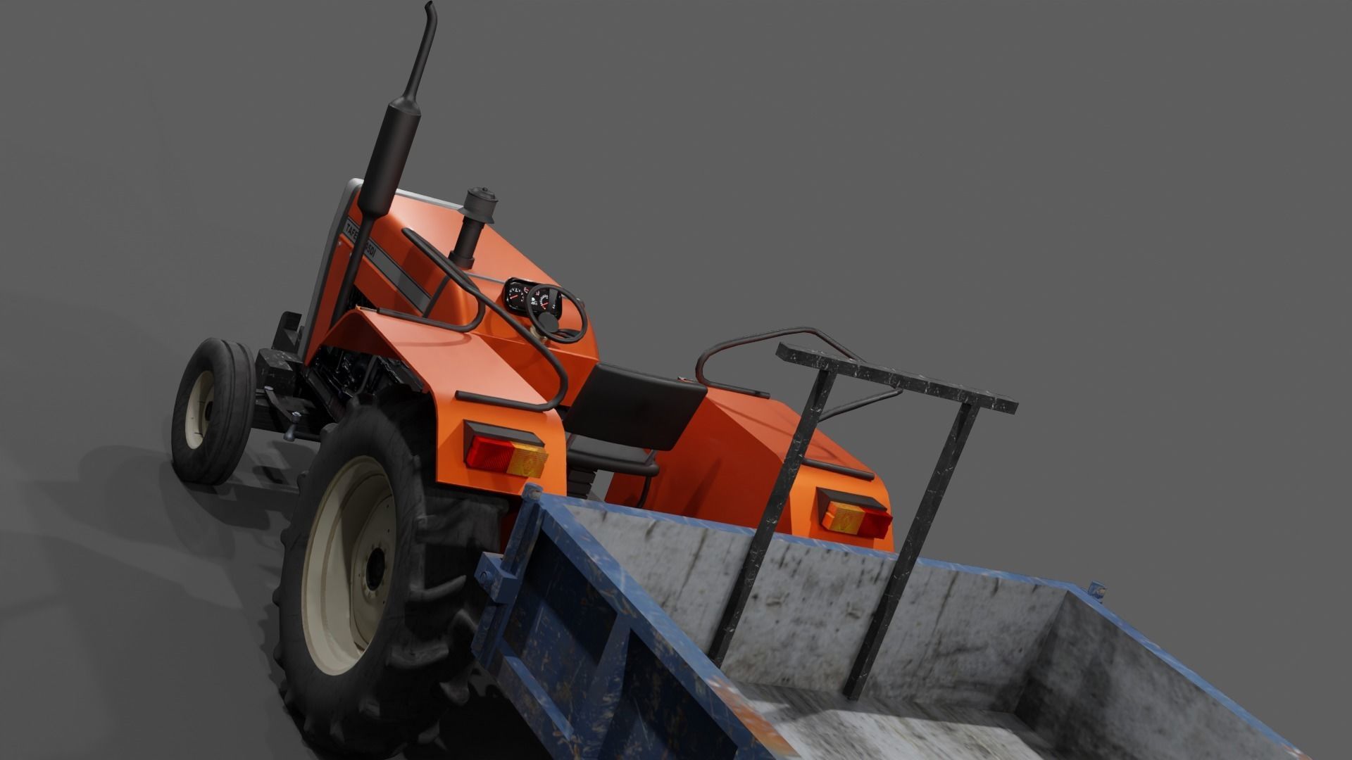 Tafe Tractor 3D model_3