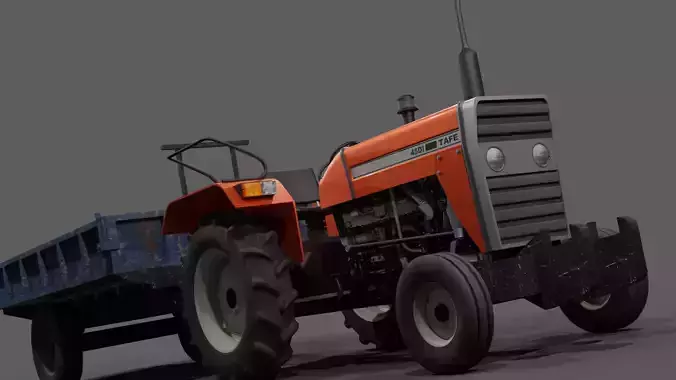 Tafe Tractor 3D model