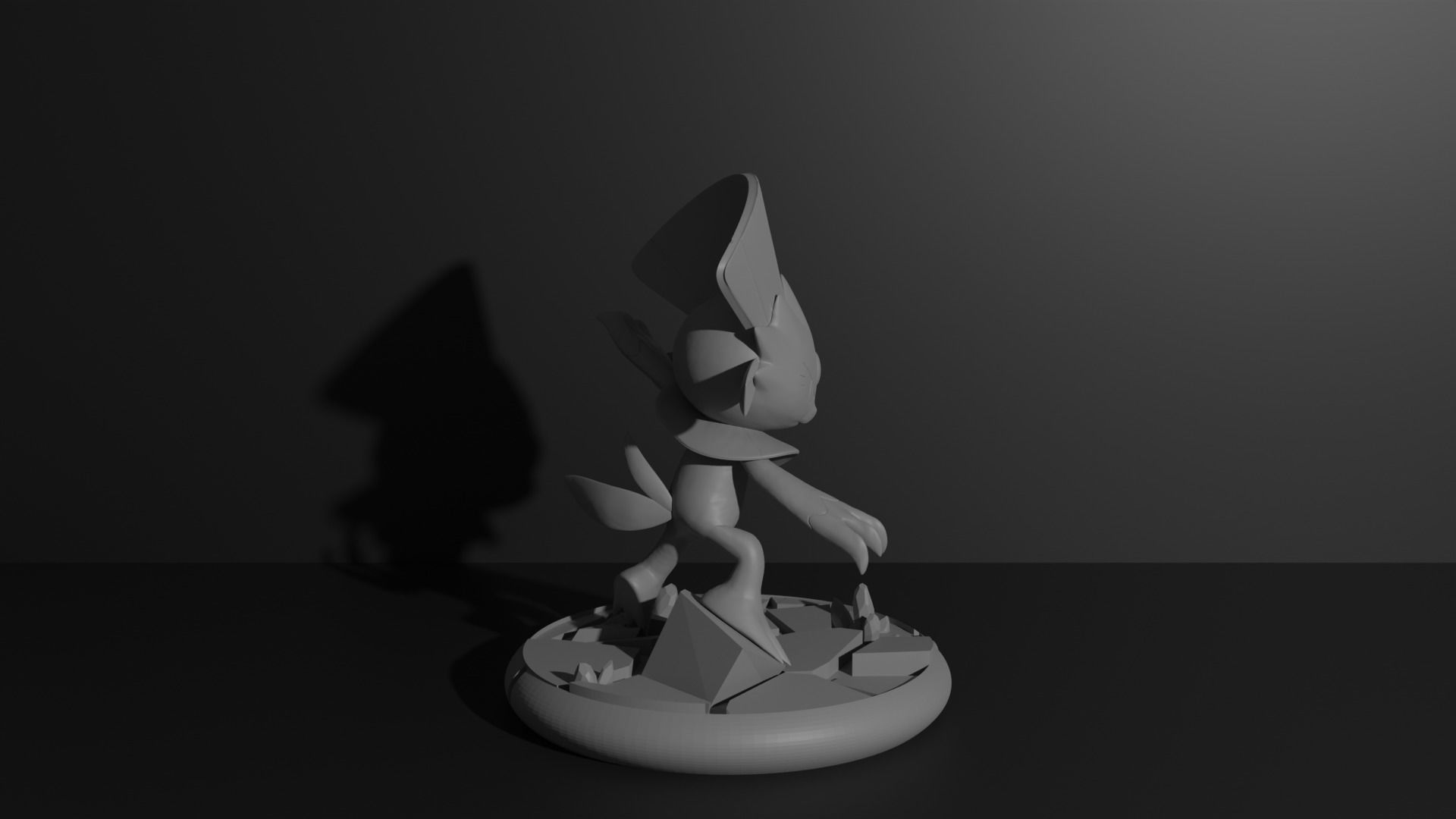 Weavile pokemon 3D print model 3D print model_7