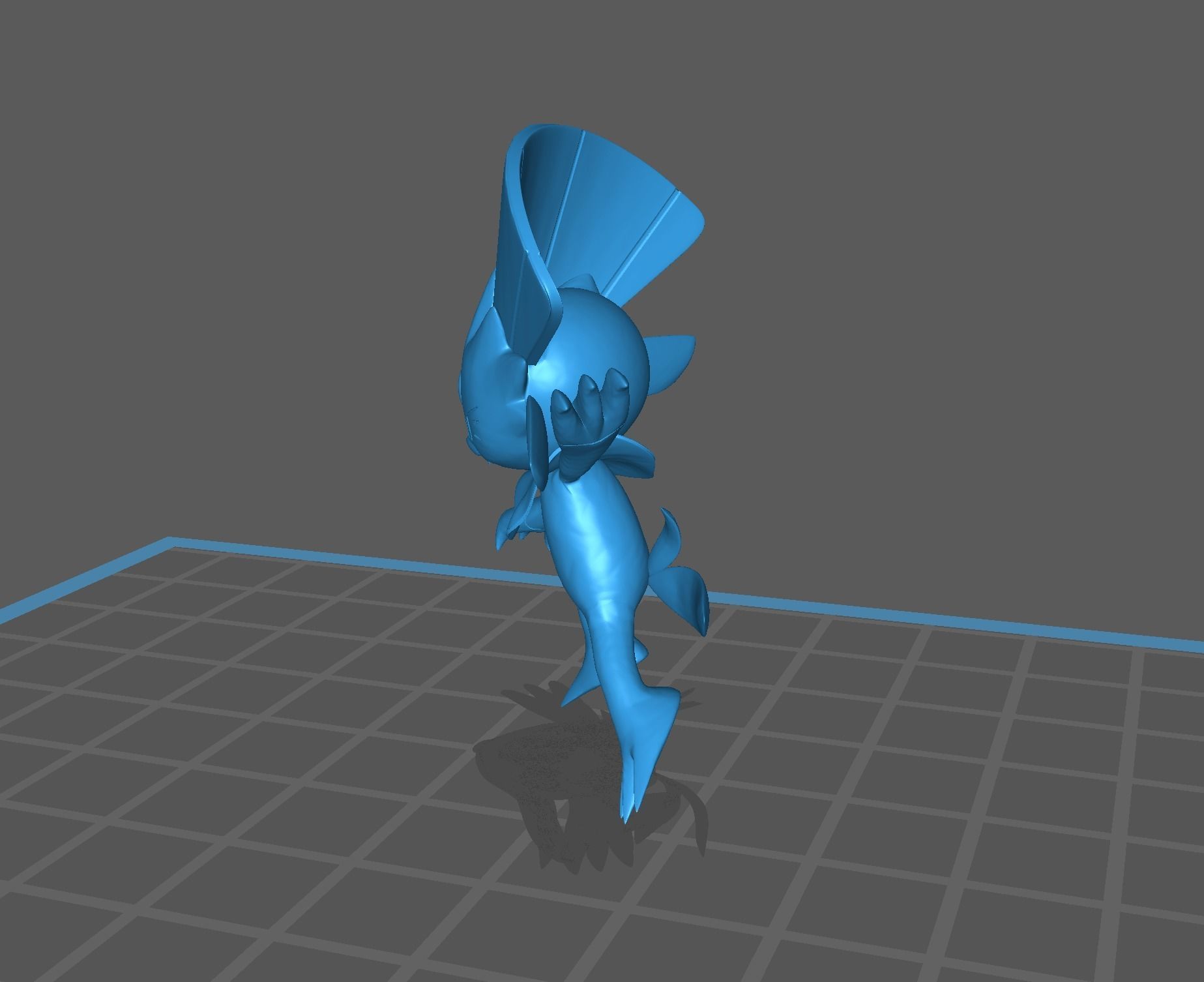 Weavile pokemon 3D print model 3D print model_16