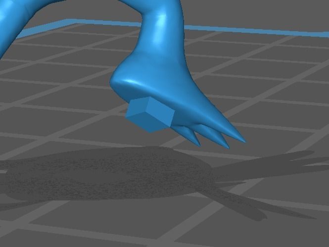 Weavile pokemon 3D print model 3D print model_12