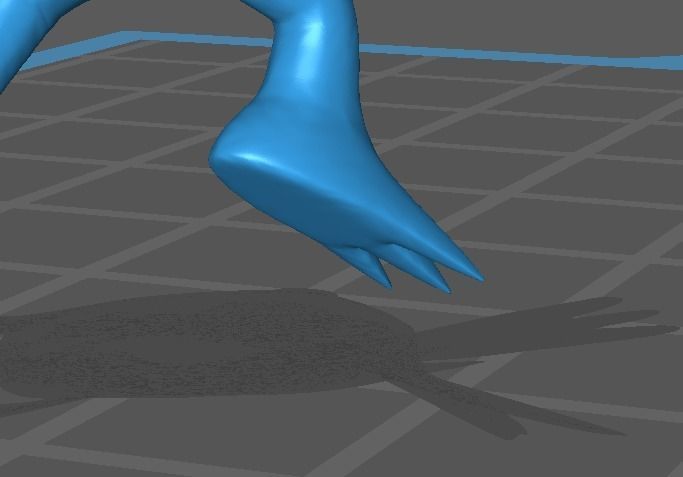 Weavile pokemon 3D print model 3D print model_13