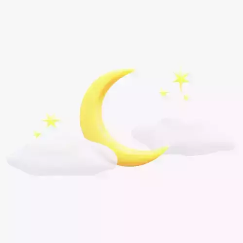 Stylized Moon