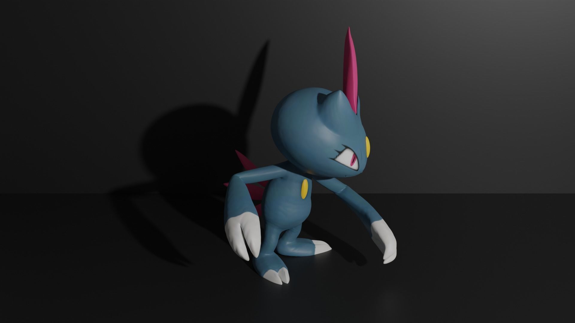Sneasel and Weavile 3D print model 3D print model_2