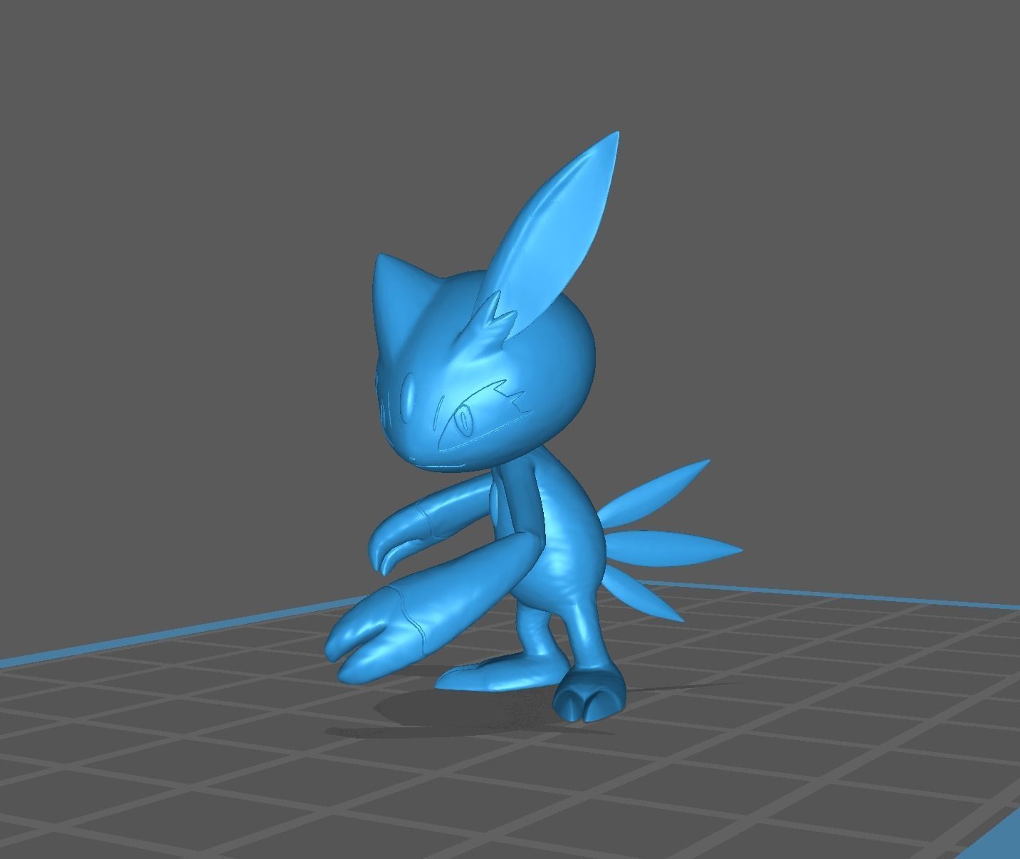 Sneasel and Weavile 3D print model 3D print model_21