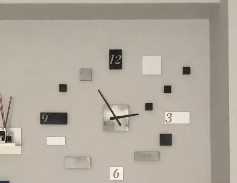 Clock - Modern wall clock 3D print model_0