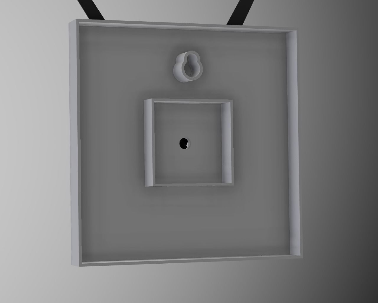 Clock - Modern wall clock 3D print model_6