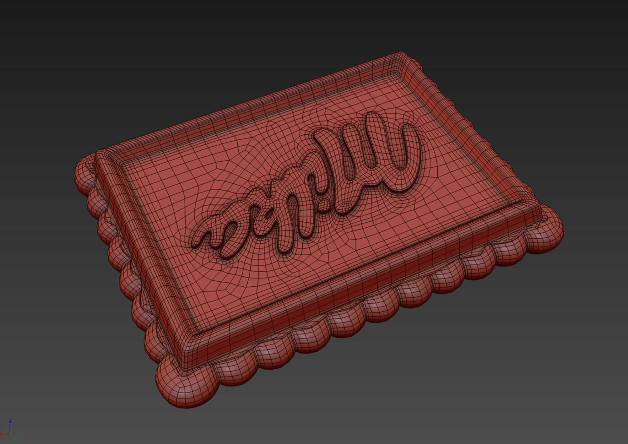 Milka Choco Biscuit 3D model_16
