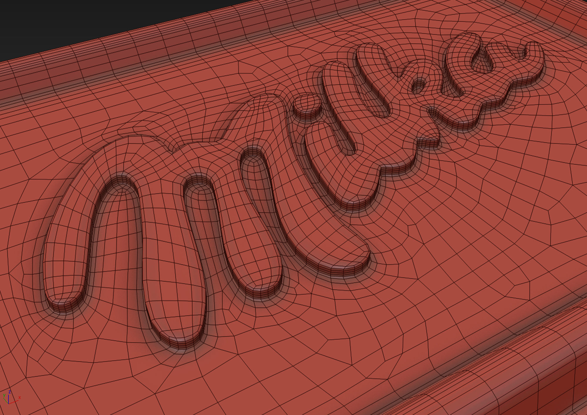 Milka Choco Biscuit 3D model_9