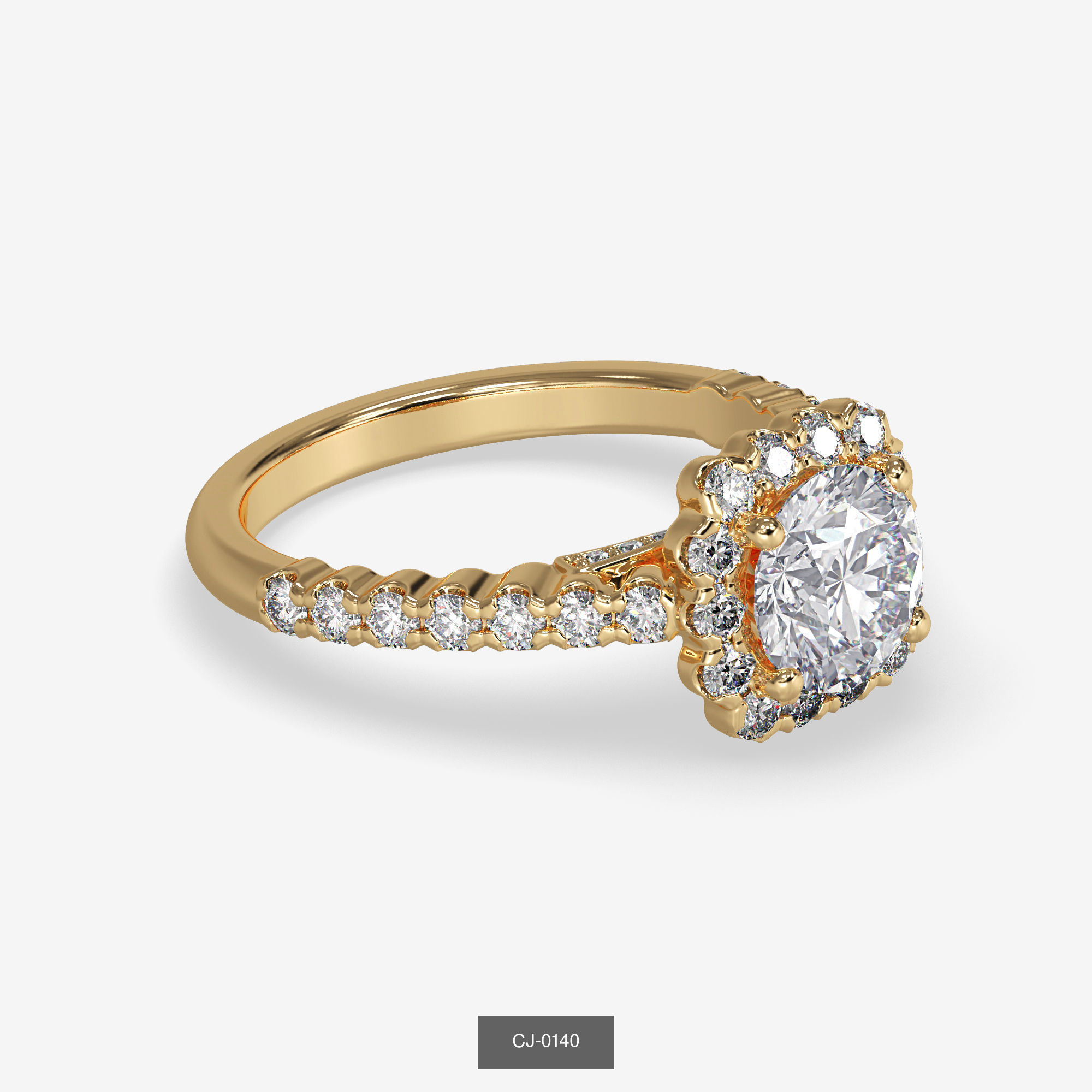 3DM-STL-RENDER 317 ENGAGEMENT RING FILES 3D Model Collection_174