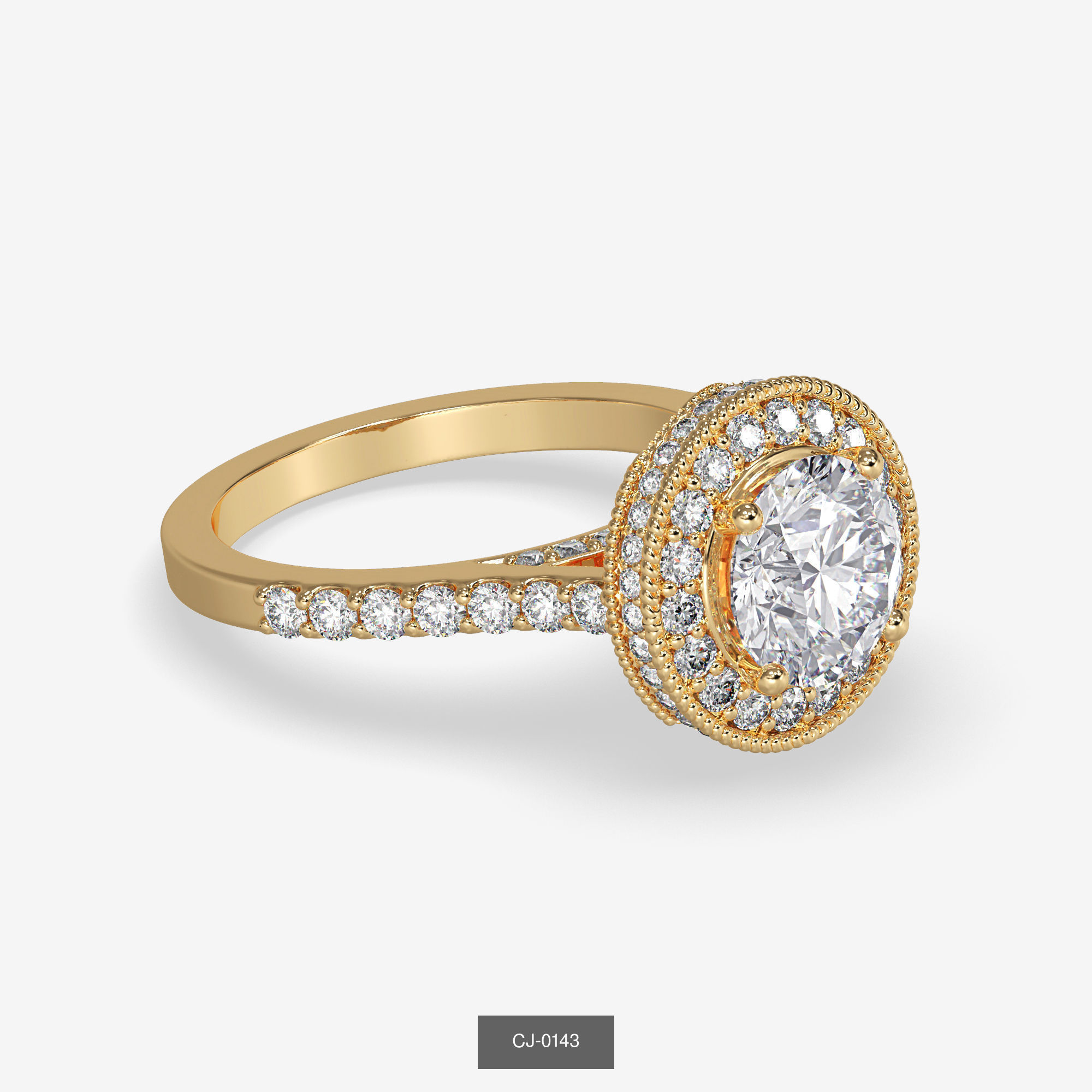 3DM-STL-RENDER 317 ENGAGEMENT RING FILES 3D Model Collection_171