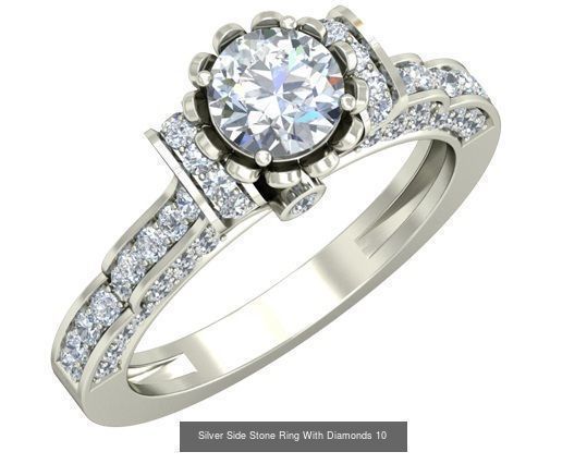 3DM-STL-RENDER 317 ENGAGEMENT RING FILES 3D Model Collection_104