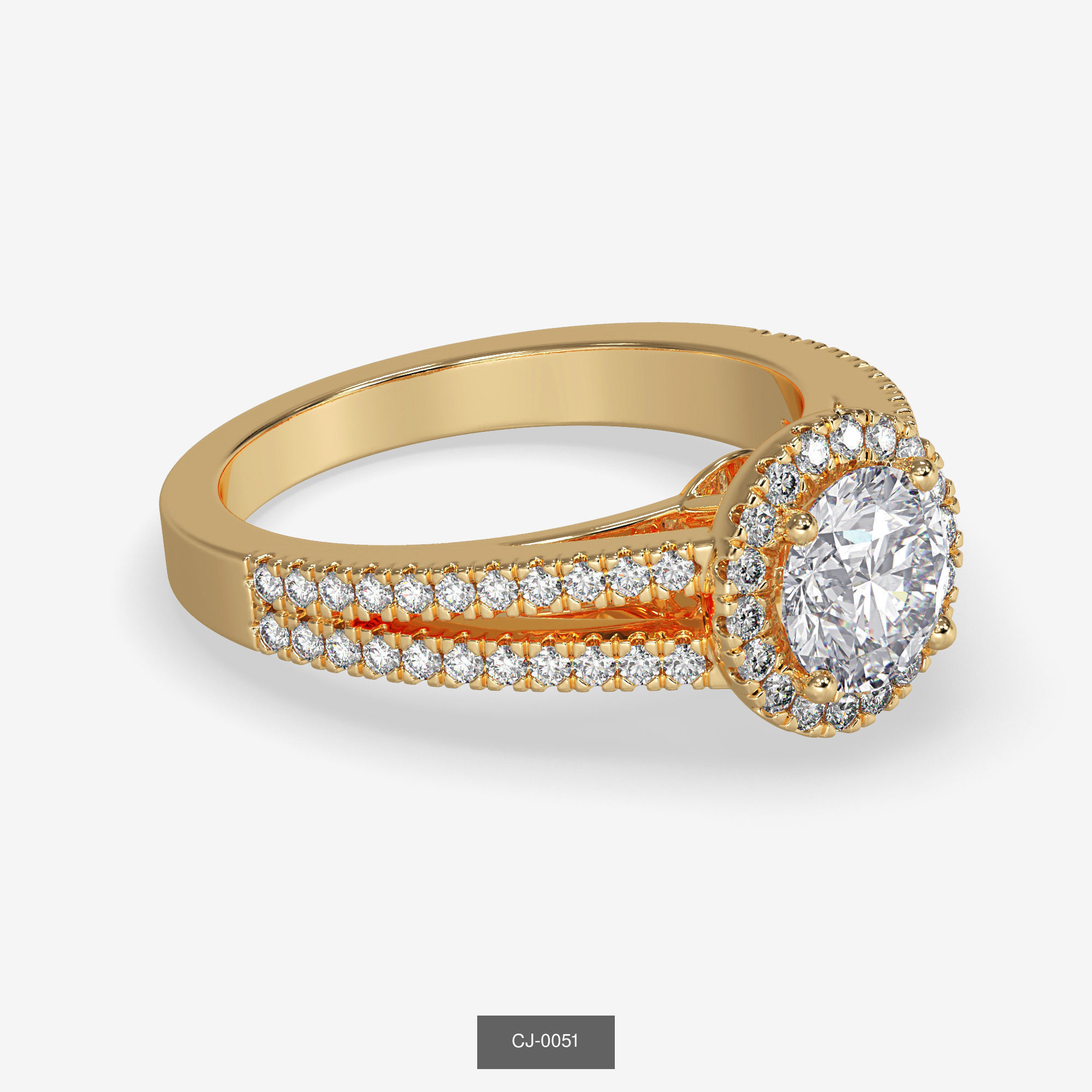 3DM-STL-RENDER 317 ENGAGEMENT RING FILES 3D Model Collection_164