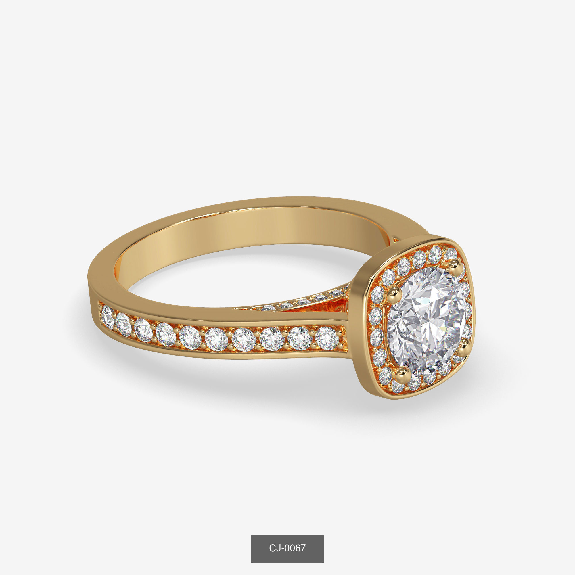 3DM-STL-RENDER 317 ENGAGEMENT RING FILES 3D Model Collection_149
