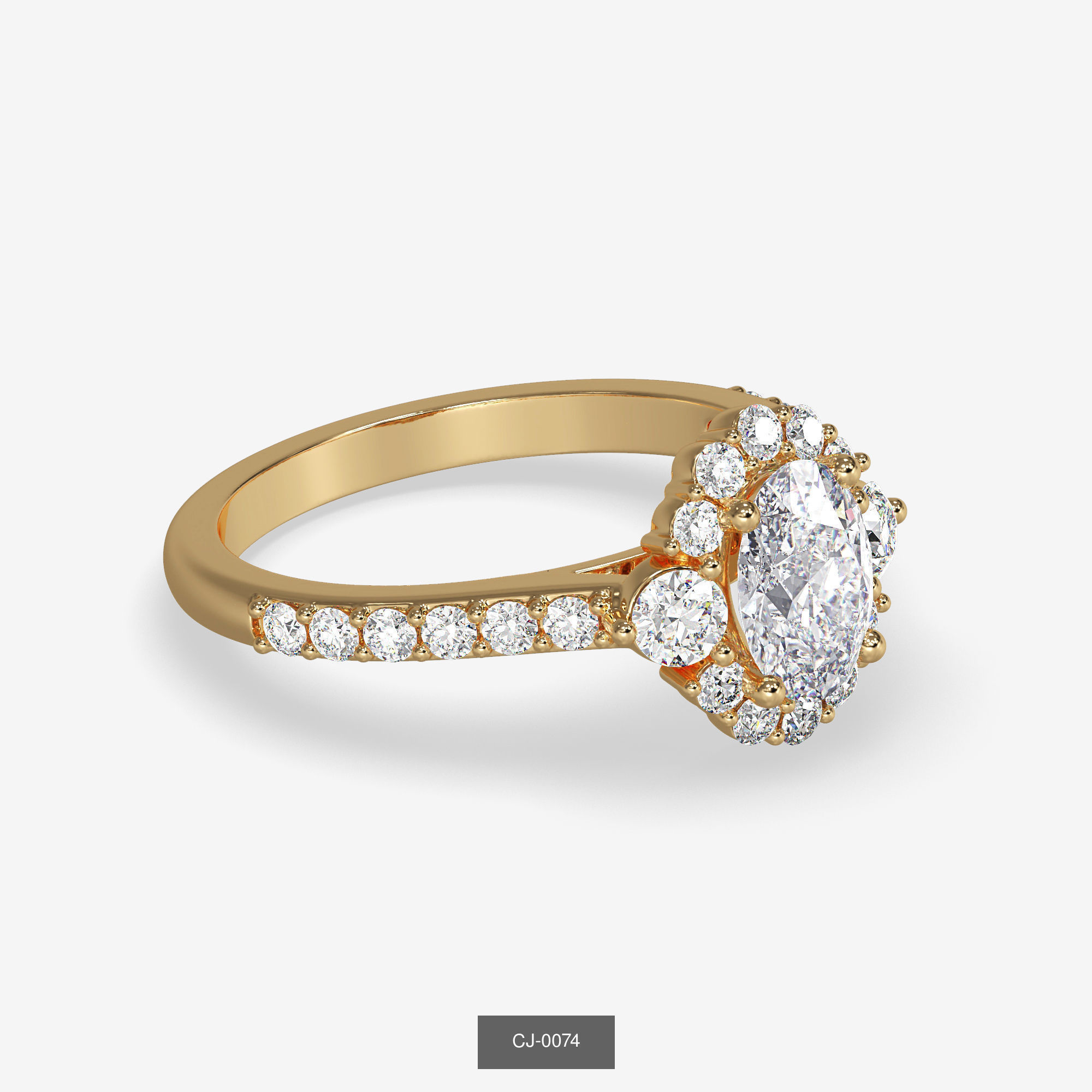 3DM-STL-RENDER 317 ENGAGEMENT RING FILES 3D Model Collection_142